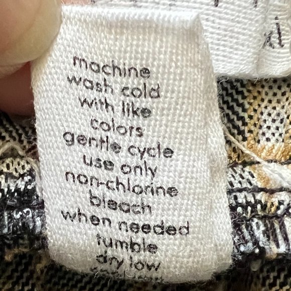 Full Tilt‎ Women's Plaid Pull On Trouser Jogger Pants Size Xlarge - Picture 10 of 10